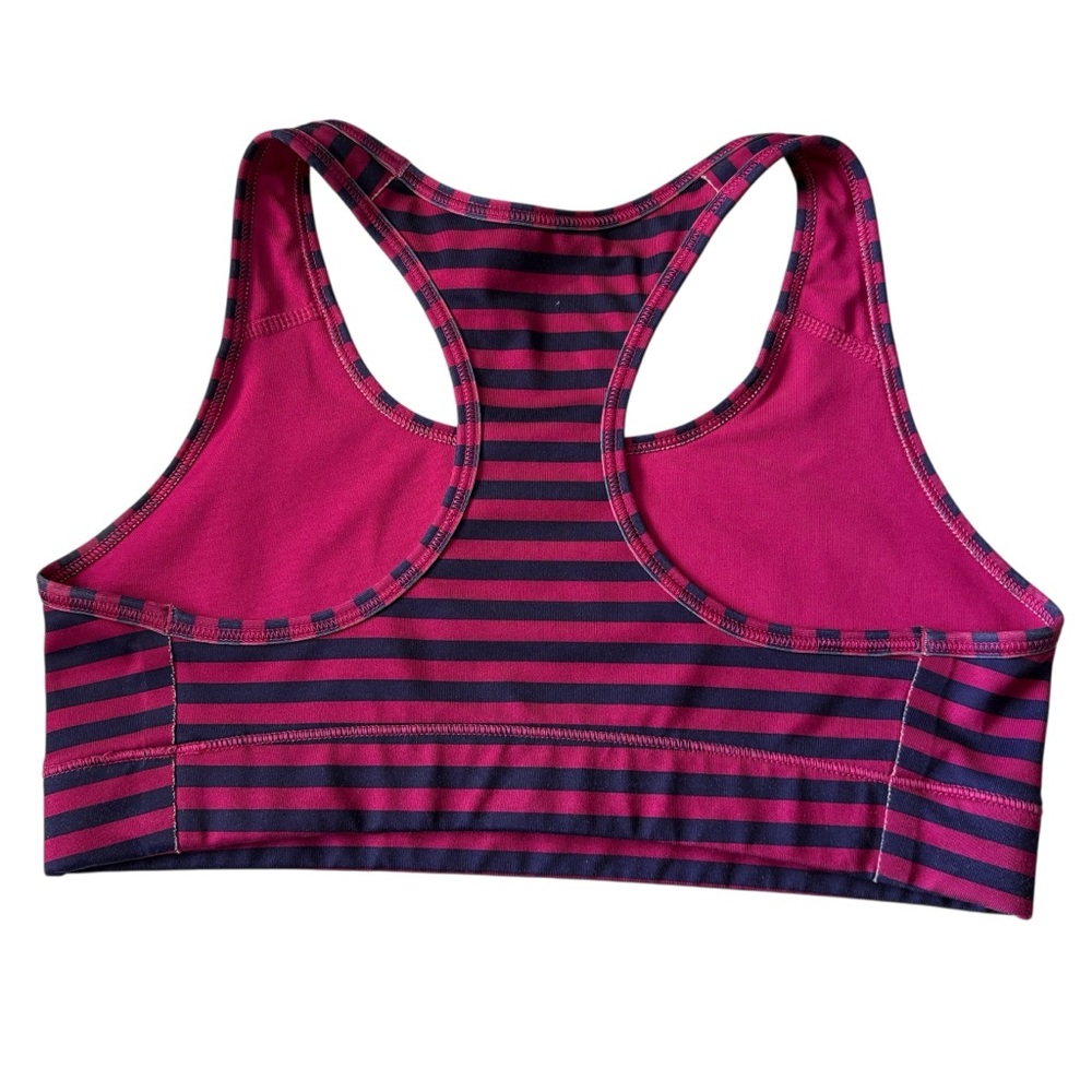 NIKE Lot of 2 Racerback  Sports Bras in Pink / Purple Striped Size Small - Picture 5 of 6